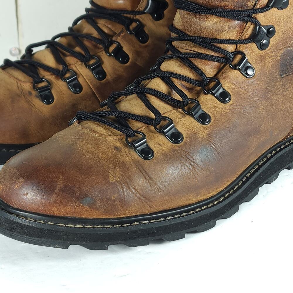 Sorel Men's Madson US 9,5 Brown Leather Waterproof Lace-Up Ankle Hiker Boots - Picture 12 of 16